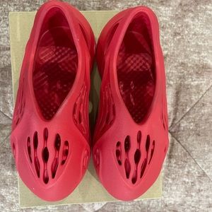 Red Yeezy Foam